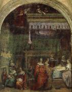 Andrea del Sarto Virgin birth painting